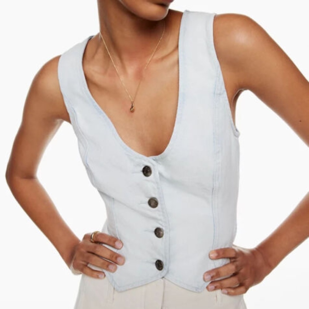 Wilfred Free Denim Charisma Vest